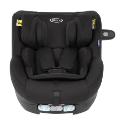 GRACO SnugGo i-Size R129 Midnight*Kinder Reboarder 0-18 Kg, Gruppe 0+/1