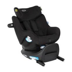GRACO SnugGo i-Size R129 Midnight*Kinder Reboarder 0-18 Kg, Gruppe 0+/1