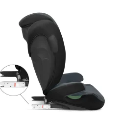 cbx by cybex Solution B3 i-Fix Steel Grey*Kinder Kindersitze Isofix|Kindersitze 15-36 Kg, Gruppe 2/3
