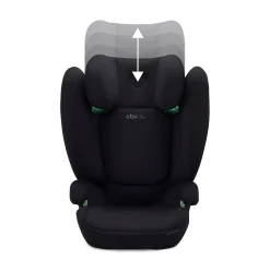 cbx by cybex Solution B i-Fix Volcano Black*Kinder Kindersitze 15-36 Kg, Gruppe 2/3