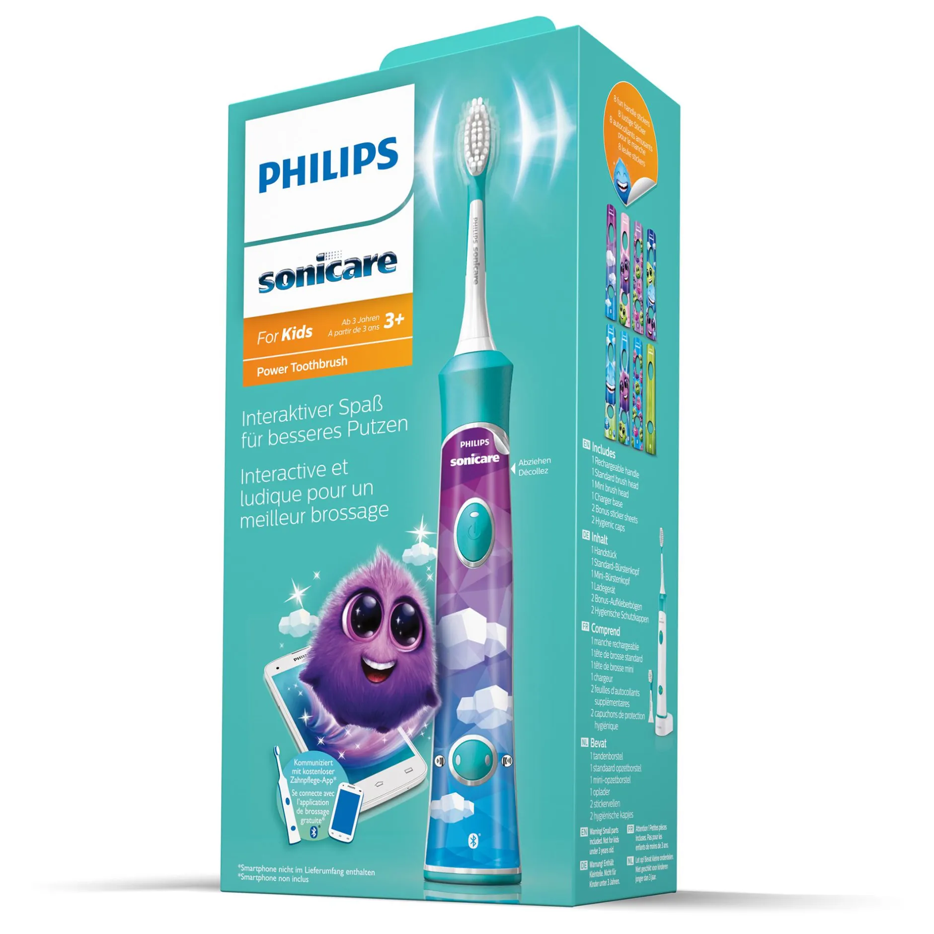 PHILIPS AVENT Sonicare for Kids Connected HX6322/04* Zahnbürsten