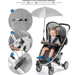reer Sonnenschirm ShineSafe*Kinder Kinderwagen Zubehör