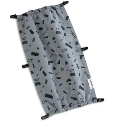 Croozer Sonnenschutz Kid Einsitzer Blue Patterned* Fahrradanhänger Zubehör