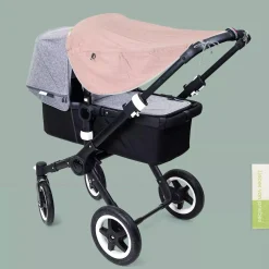 Liebes vPriebes Sonnensegel Johanna Musselin Altrosé*Kinder Kinderwagen Zubehör