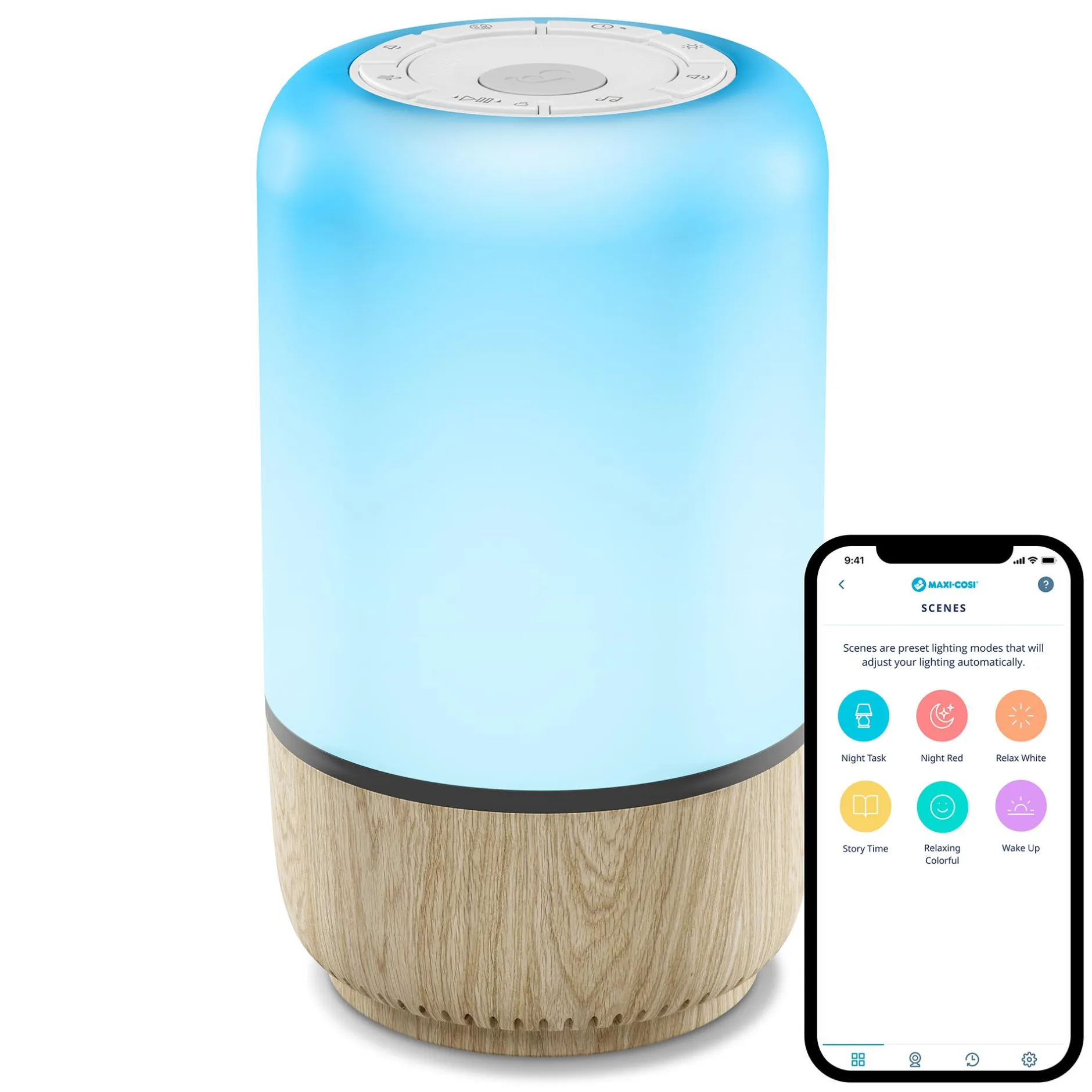 MAXI-COSI Soothe Nachtlicht & Klang* Nachtlichter|Babyphone