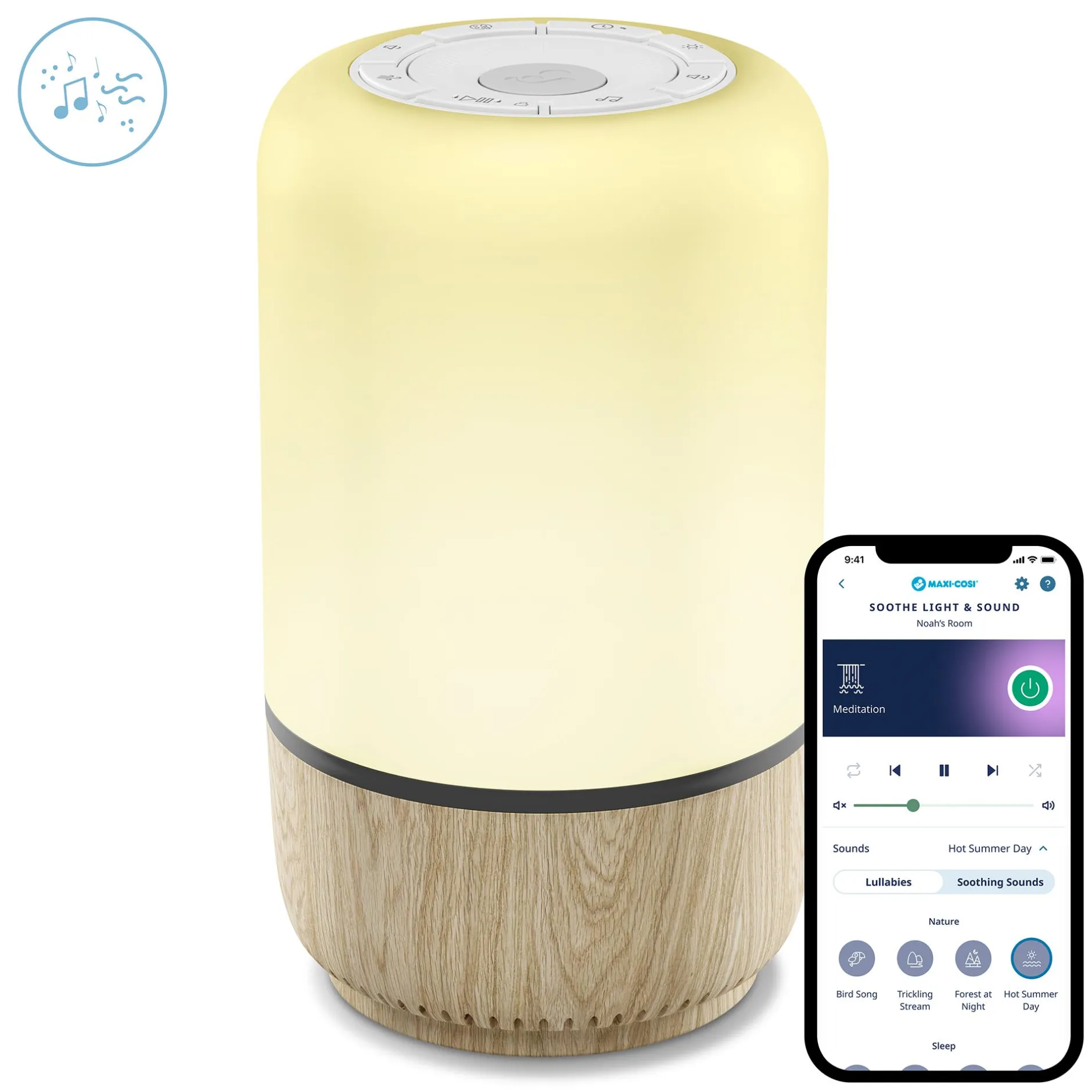MAXI-COSI Soothe Nachtlicht & Klang* Nachtlichter|Babyphone