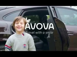 AVOVA Sora-Fix Koala Grey*Kinder Kindersitze Isofix|Kindersitze 15-36 Kg, Gruppe 2/3