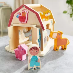 HABA Sortierbox Bauernhof*Kinder Holzspielzeug