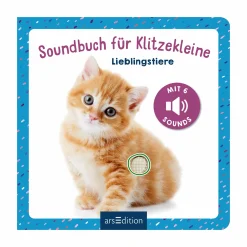 arsEdition Soundbuch für Klitzekleine – Lieblingstiere*Kinder Kinderbücher