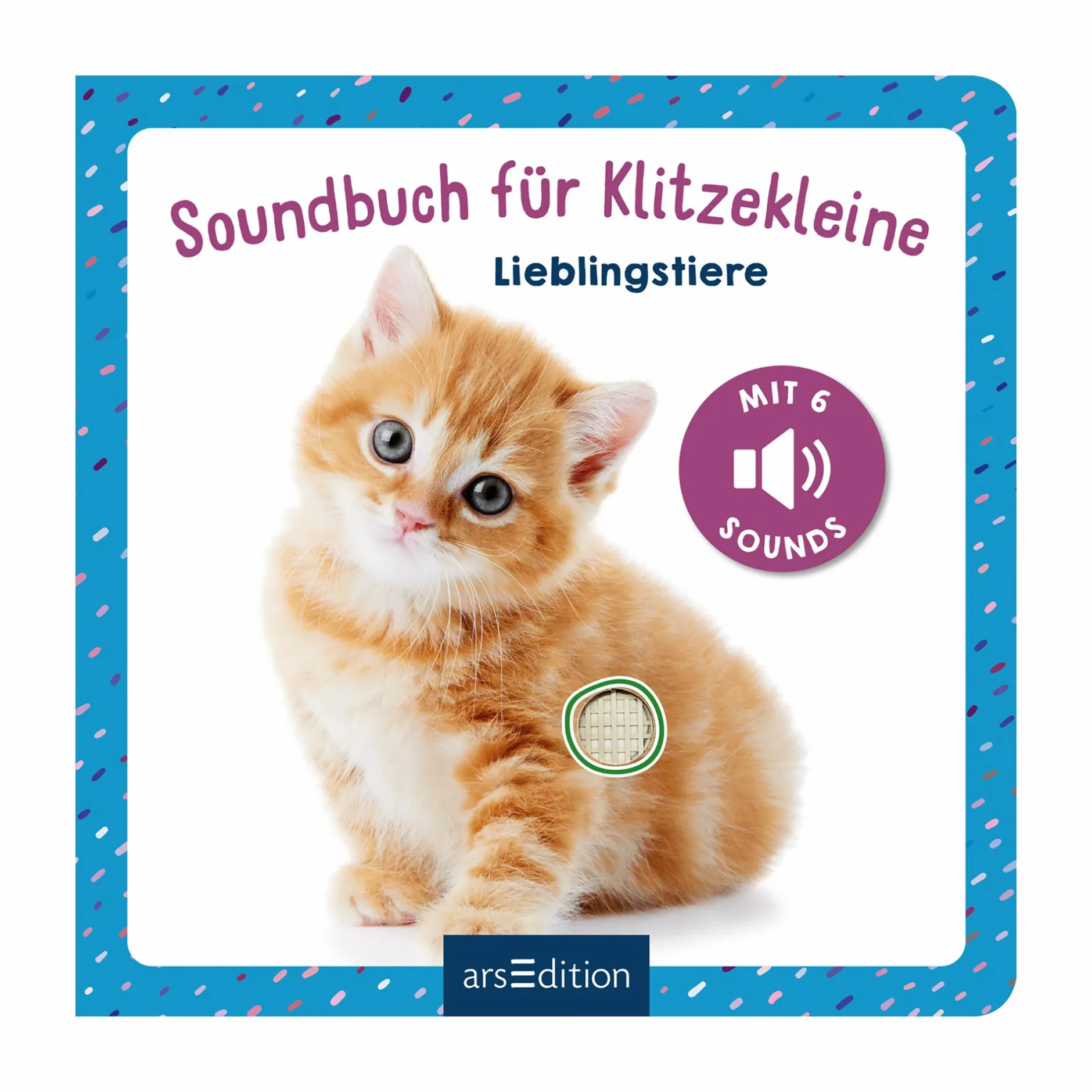 arsEdition Soundbuch für Klitzekleine – Lieblingstiere*Kinder Kinderbücher