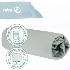 roba Spannbettlaken 45 x 90 cm* Babybettwäsche