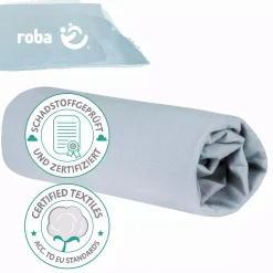 roba Spannbettlaken 45 x 90 cm* Babybettwäsche