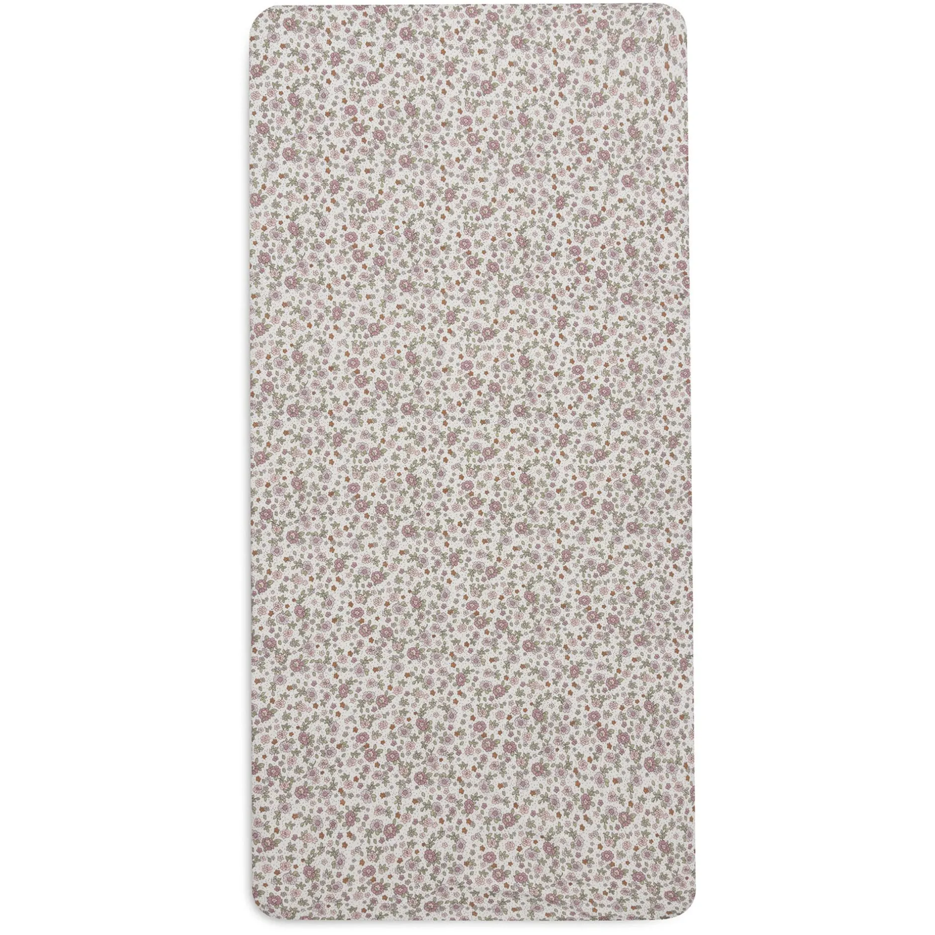 jollein Spannbettlaken Retro Flower 70 x 140 cm* Babybettwäsche
