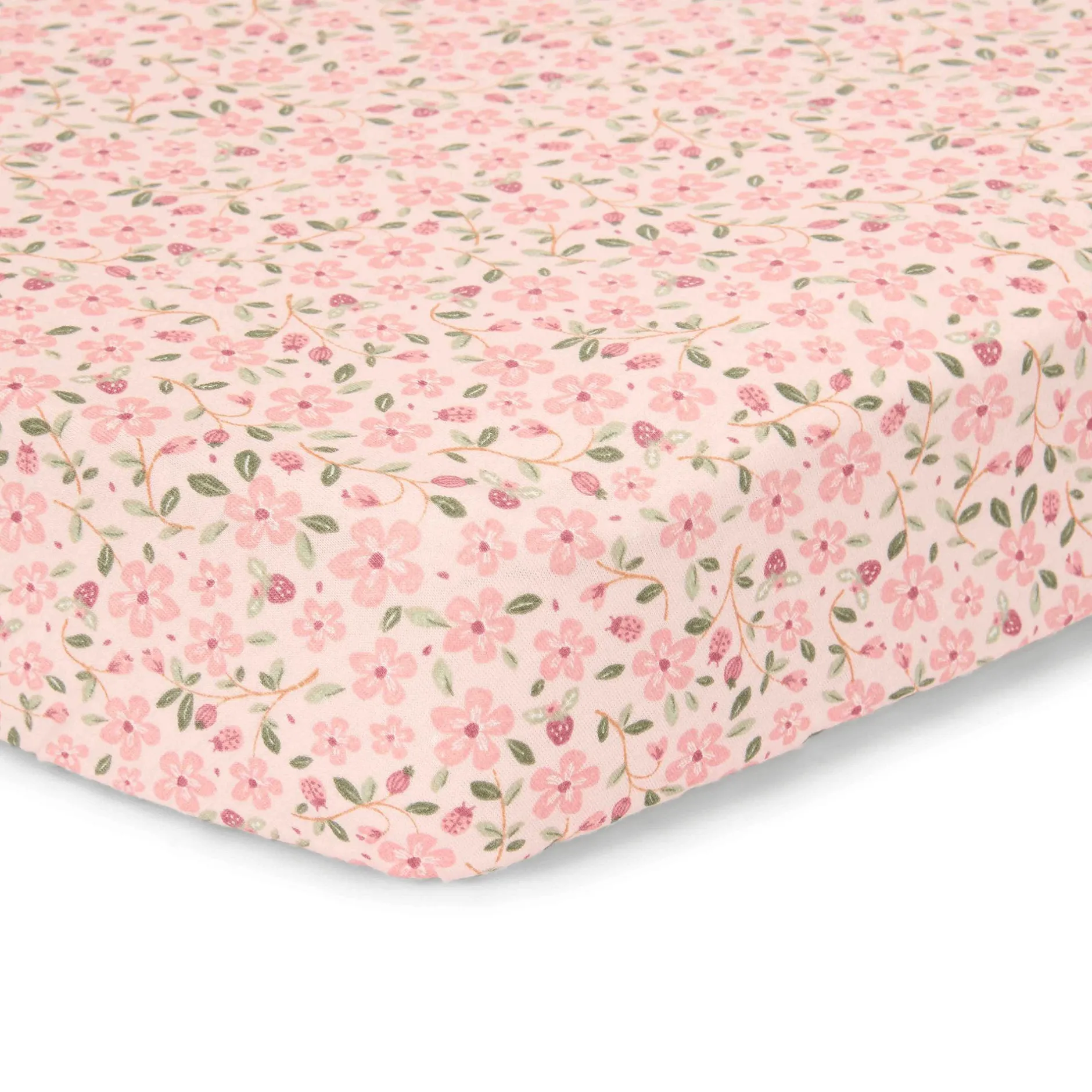 LITTLE DUTCH Spannbetttuch Fairy Floral 70 x 140 cm* Babybettwäsche
