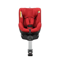 AVOVA Sperber-Fix 61 Maple Red*Kinder Kindersitze Isofix|Reboarder 0-18 Kg, Gruppe 0+/1