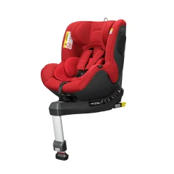 AVOVA Sperber-Fix 61 Maple Red*Kinder Kindersitze Isofix|Reboarder 0-18 Kg, Gruppe 0+/1