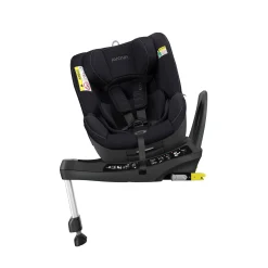 AVOVA Sperber-Fix 61 Pearl Black*Kinder Kindersitze Isofix|Reboarder 0-18 Kg, Gruppe 0+/1