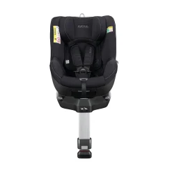 AVOVA Sperber-Fix 61 Pearl Black*Kinder Kindersitze Isofix|Reboarder 0-18 Kg, Gruppe 0+/1
