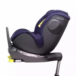 AVOVA Sperber-Fix i-Size Atlantic Blue*Kinder Reboarder 0-18 Kg, Gruppe 0+/1