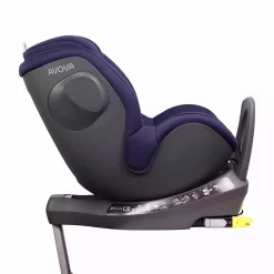 AVOVA Sperber-Fix i-Size Atlantic Blue*Kinder Reboarder 0-18 Kg, Gruppe 0+/1