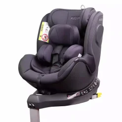 AVOVA Sperber-Fix i-Size Koala Grey*Kinder Reboarder 0-18 Kg, Gruppe 0+/1