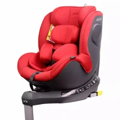 AVOVA Sperber-Fix i-Size Maple Red*Kinder Reboarder 0-18 Kg, Gruppe 0+/1
