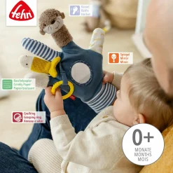 fehn Spielhandschuh Otter Theo* Knisterspielzeug & Knistertücher|Rasseln & Greiflinge