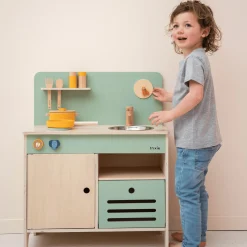 trixie Spielküche aus FSC-zertifiziertem Holz*Kinder Rollenspiele|Spielzeug Ab 3 Jahren