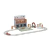 LITTLE DUTCH Spielkoffer mit Rennbahn*Kinder Lernspielzeug|Holzspielzeug