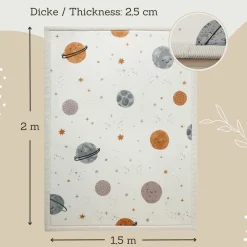 Hakuna matte Spielteppich Cloud Happy Planets 200 x 150 cm* Deko & Accessoires
