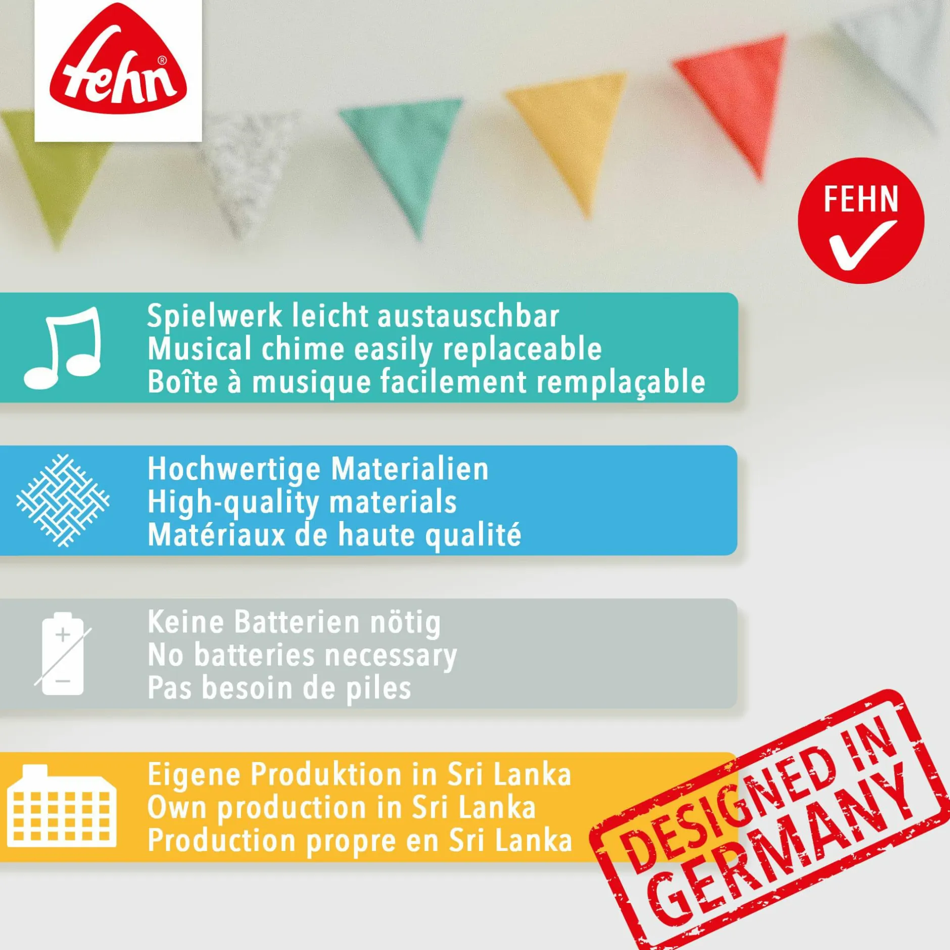 fehn Spieluhr Chamäleon* Spieluhren
