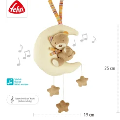 fehn Spieluhr Teddy im Mond* Spieluhren
