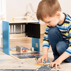 Pinolino Spielwelt Polizeiwache Gordon mit Zubehör*Kinder Lernspielzeug|Spielzeug Ab 3 Jahren