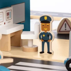 Pinolino Spielwelt Polizeiwache Gordon mit Zubehör*Kinder Lernspielzeug|Spielzeug Ab 3 Jahren