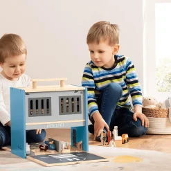 Pinolino Spielwelt Polizeiwache Gordon mit Zubehör*Kinder Lernspielzeug|Spielzeug Ab 3 Jahren