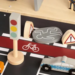 Pinolino Spielwelt Polizeiwache Gordon mit Zubehör*Kinder Lernspielzeug|Spielzeug Ab 3 Jahren