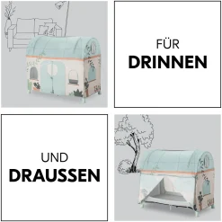 hauck Spielzelt für Reisebett Plants* Reisebetten & Zubehör