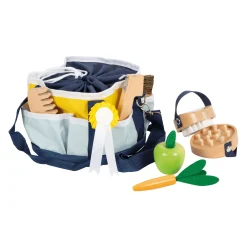small foot Spielzeug Pferdepflege-Set mit Tasche*Kinder Rollenspiele|Holzspielzeug