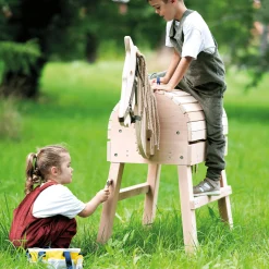 small foot Spielzeug Pferdepflege-Set mit Tasche*Kinder Rollenspiele|Holzspielzeug