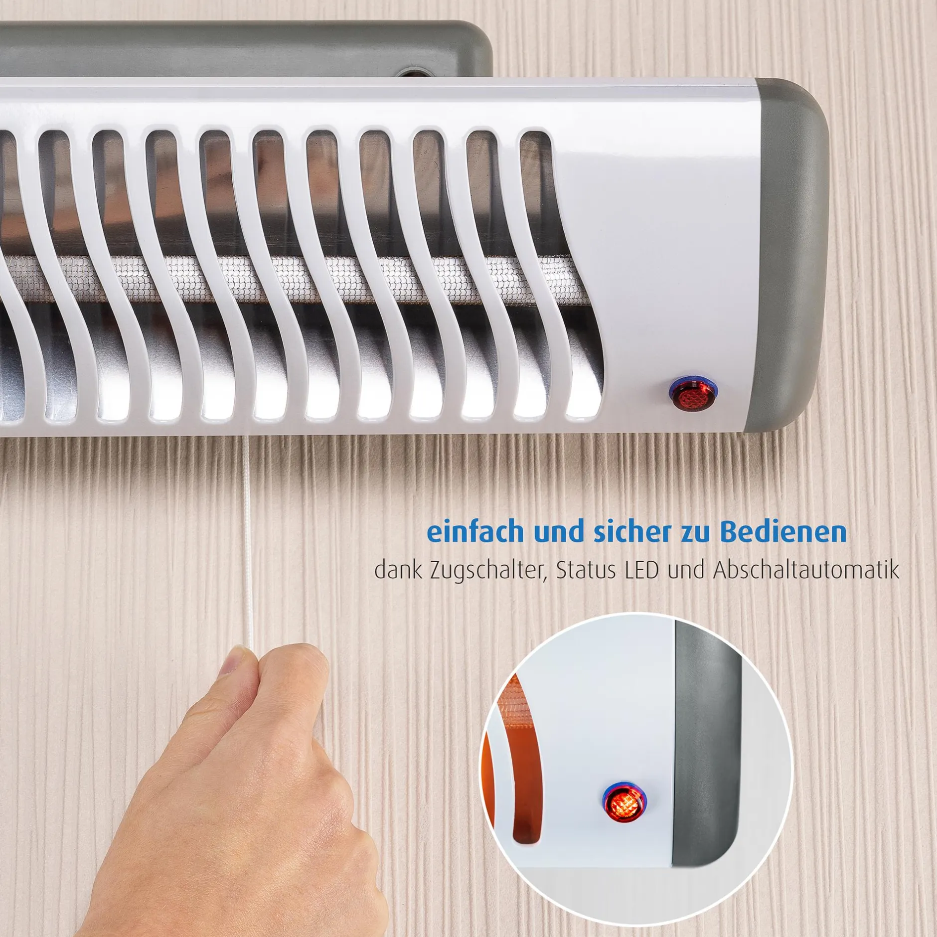 reer Standfuß-Heizstrahler EasyHeat Flex* Heizstrahler