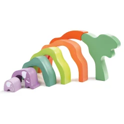 Hape Stapelblöcke Elefanten-Safari*Kinder Holzspielzeug