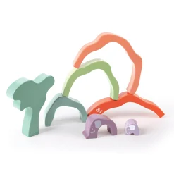 Hape Stapelblöcke Elefanten-Safari*Kinder Holzspielzeug
