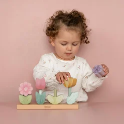 LITTLE DUTCH Stapelblumen Fairy Garden*Kinder Konstruktionsspielzeug|Holzspielzeug