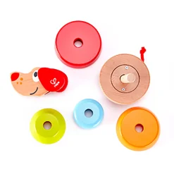 Hape Stapelhund Pepe*Kinder Lernspielzeug|Holzspielzeug