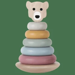 KINDSGUT Stapelturm Bär*Kinder Lernspielzeug|Holzspielzeug