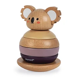 Janod Stapelturm Koala*Kinder Lernspielzeug|Holzspielzeug