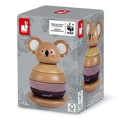 Janod Stapelturm Koala*Kinder Lernspielzeug|Holzspielzeug