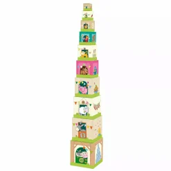 HABA Stapelwürfel - Auf dem Land*Kinder Lernspielzeug
