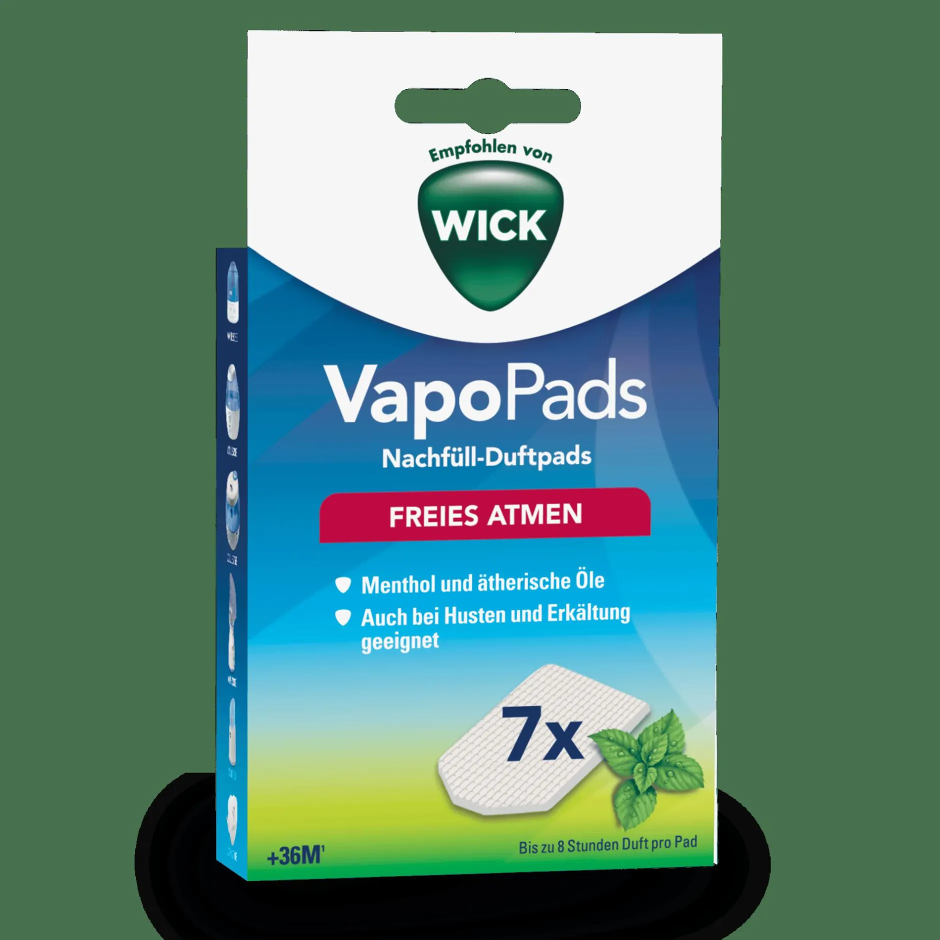 WICK Starter Kit 2-in-1 Hygrometer & Thermometer mit VapoPads Menthol* Luftbefeuchter