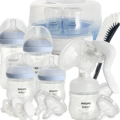 PHILIPS AVENT Starterset Manuelle Milchpumpe Natural Motion SCD430/50* Milchpumpen